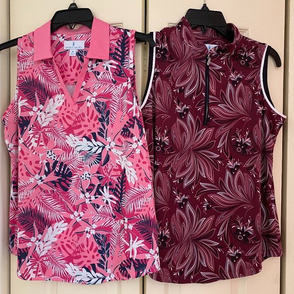 Sport Haley Tops - TWO Sport Haley Golf Shirts - Size Medium
